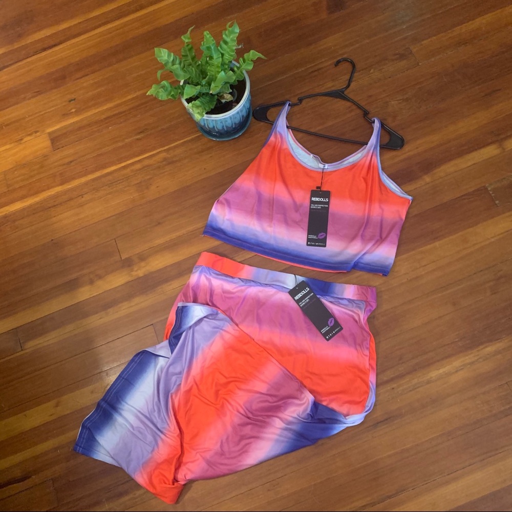 Rebdolls Top and Midi Skirt Set